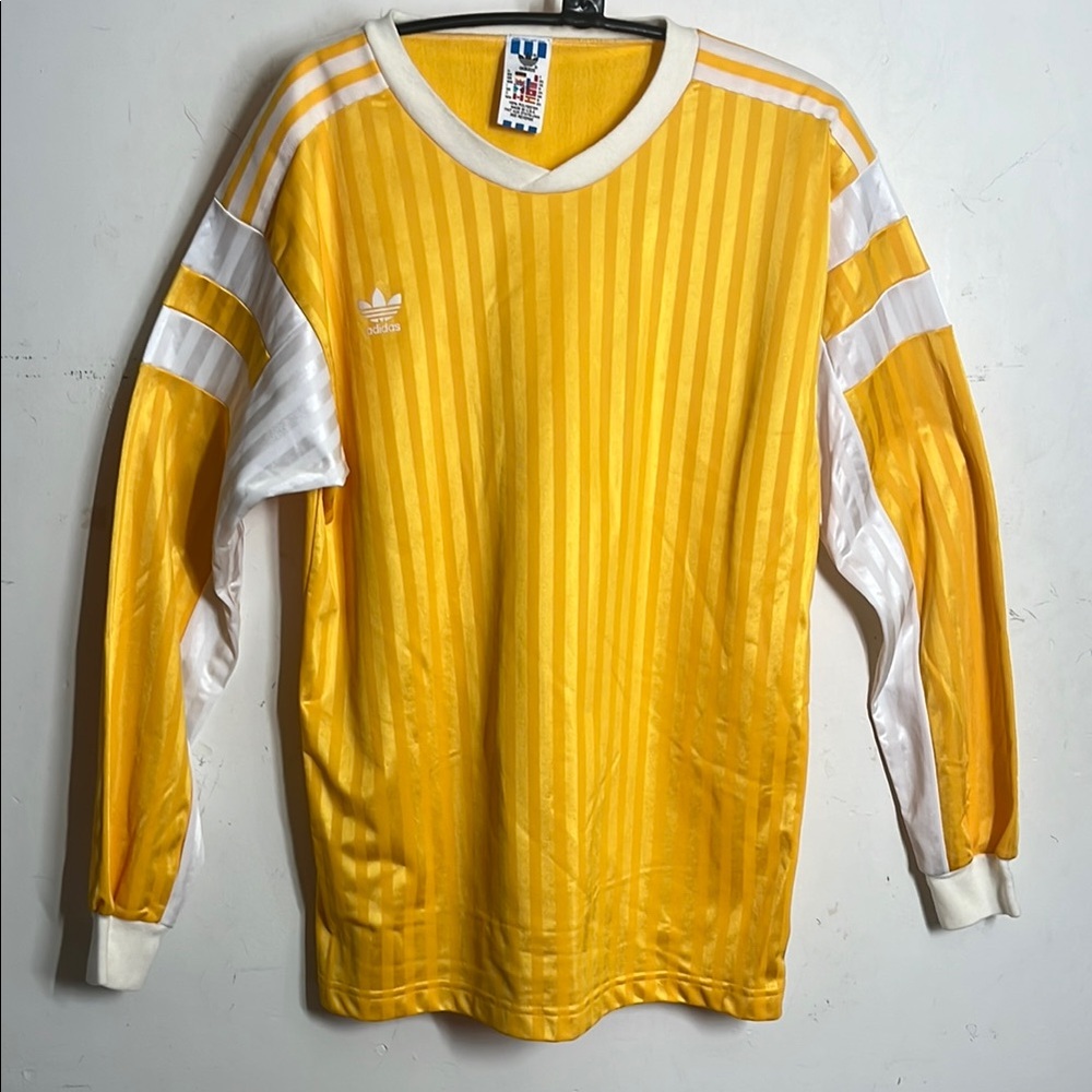 Vintage Adidas 80’s USA Made Soccer Jersey Shirt - Picture 1 of 6